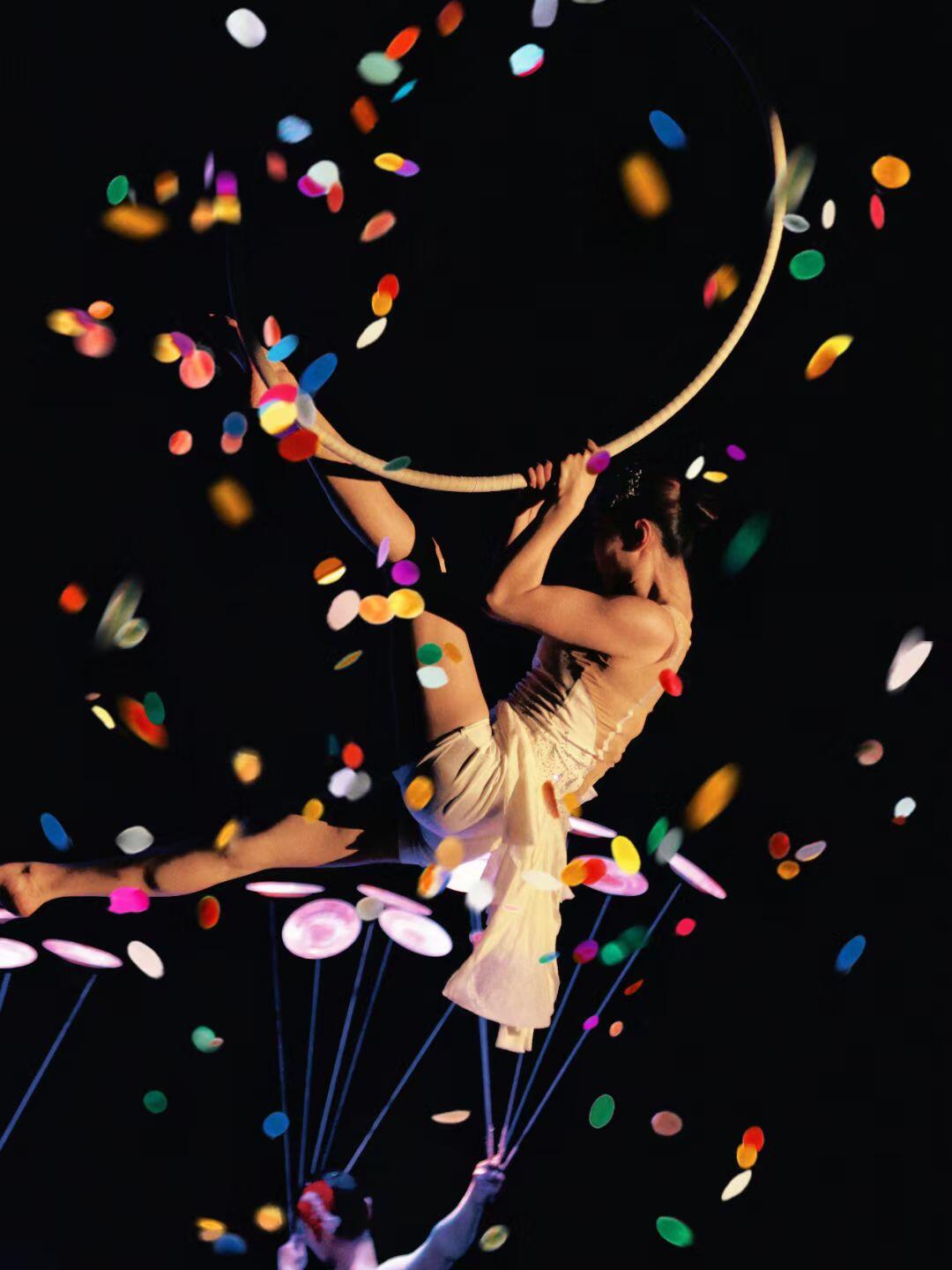 A Chinese acrobatics performance in Beijing