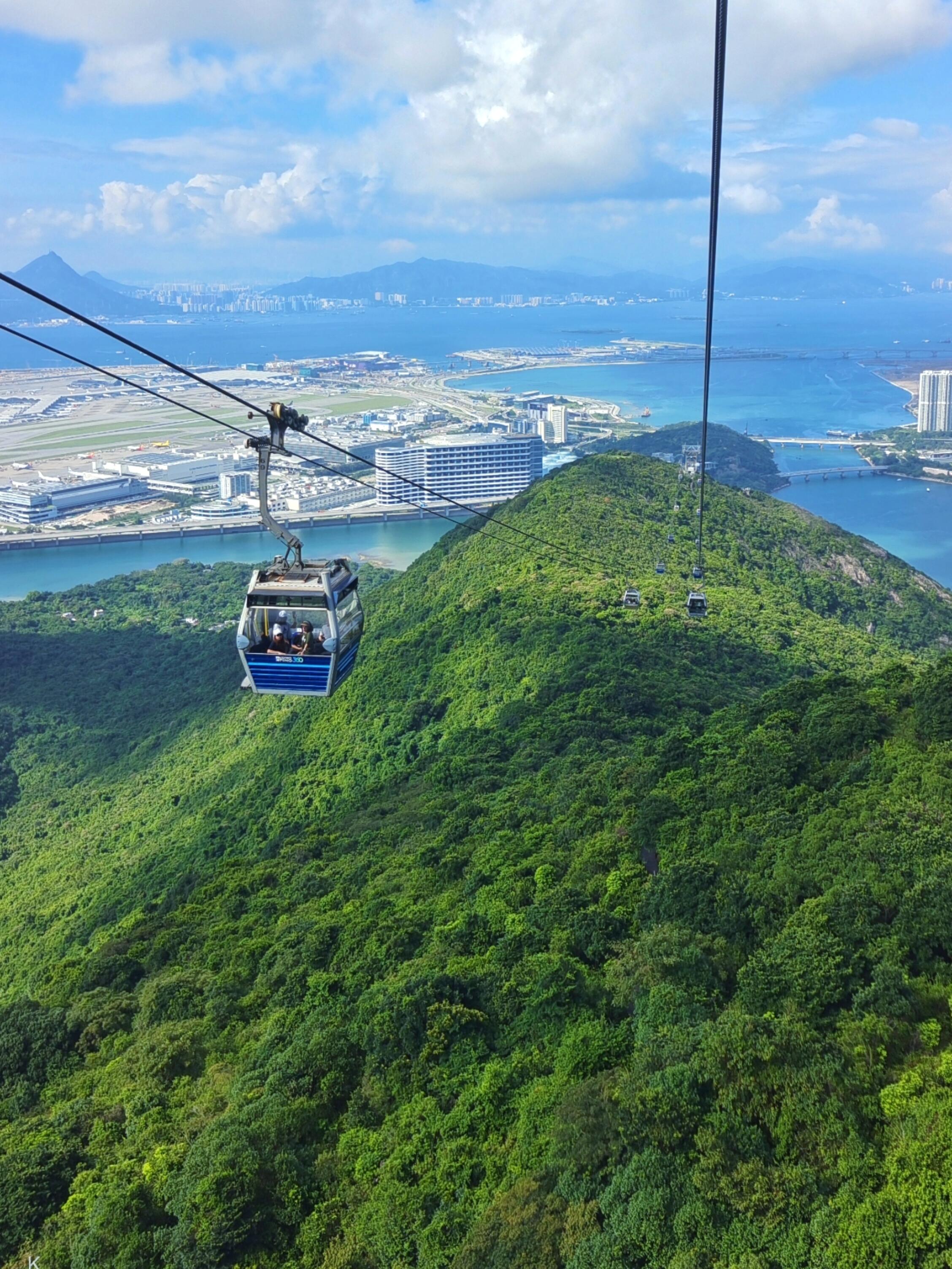See Lantau from the Ngong Ping 360 Cable Car