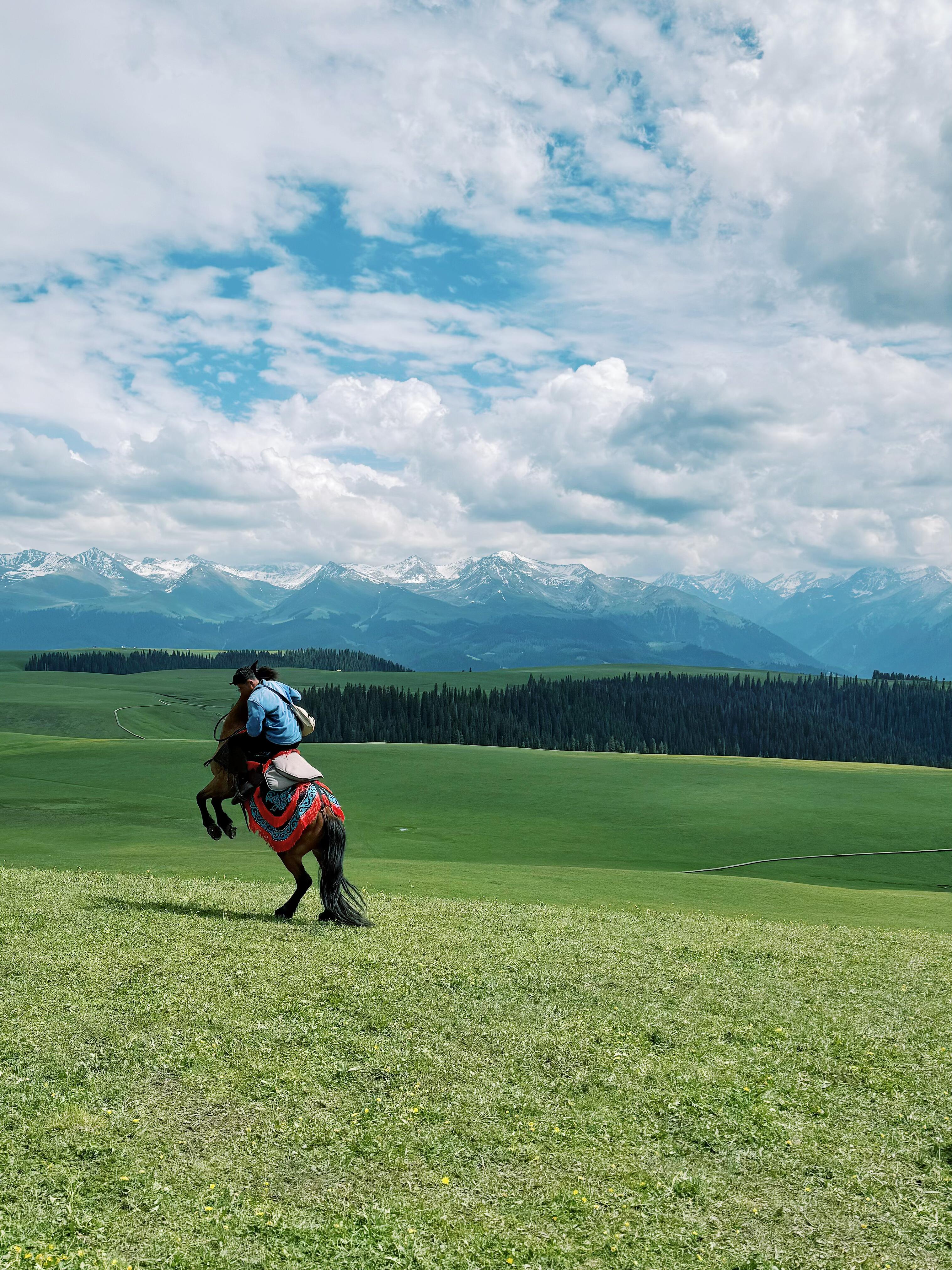Ride Horseback into the Grassland Hinterland