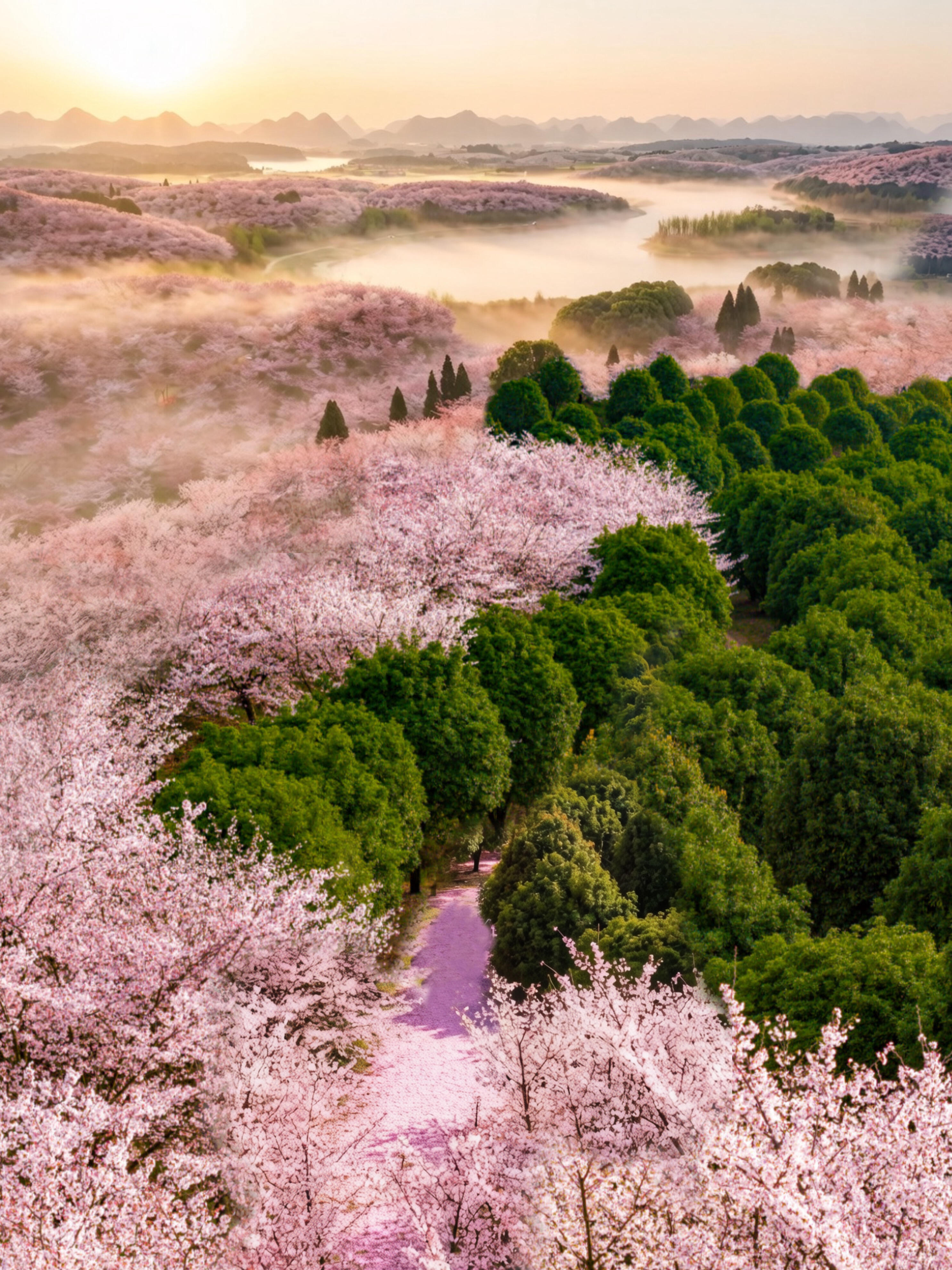Day 2: Kunming — Stone Forest & Yiliang Cherry Blossom Valley