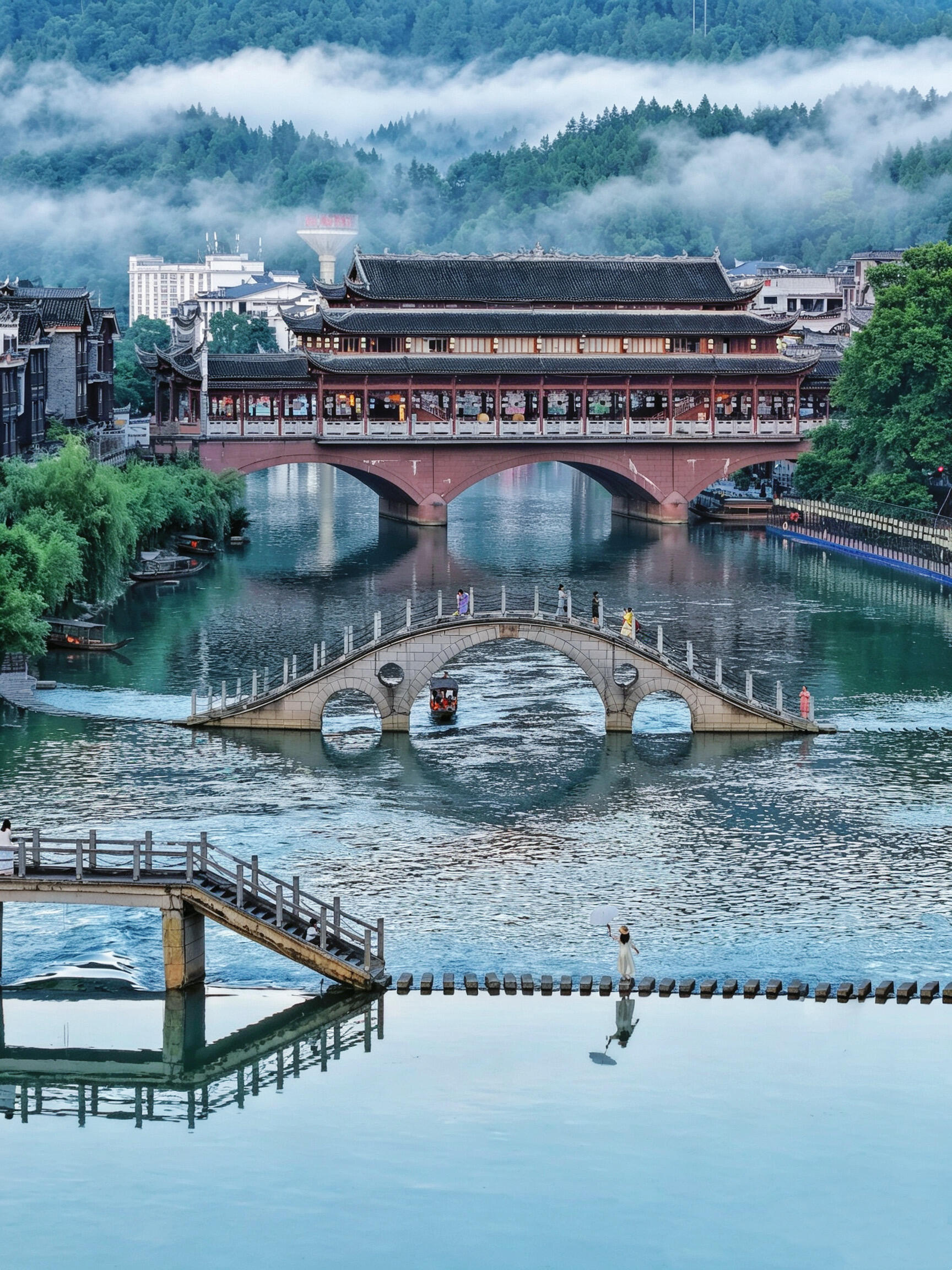 Fanjing Mountain Area → Fenghuang Ancient Town
